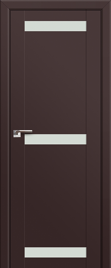межкомнатные двери  Profil Doors 75U тёмно-коричневые